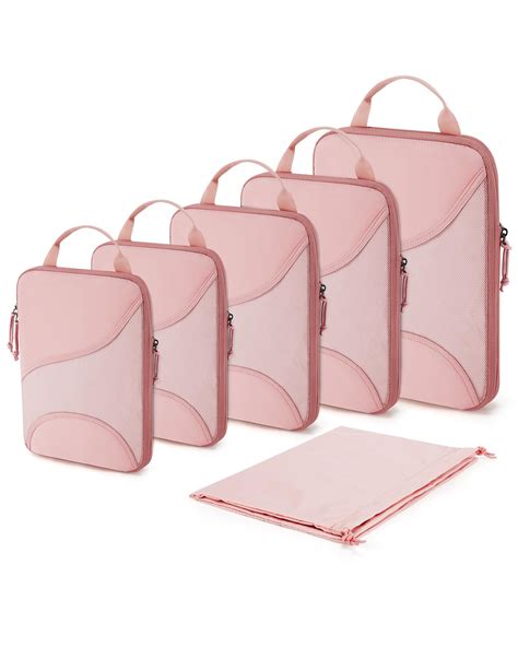 Snapklik.com : Compression Packing Cubes For Travel, 6 Set Packing