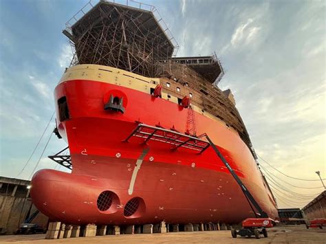 Ulstein designed JSD 6000 heavylift vessel launched at the ZPMC Qidong ...