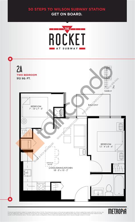 Rocket at Subway Condos | Floor Plans, Prices, Availability - TalkCondo
