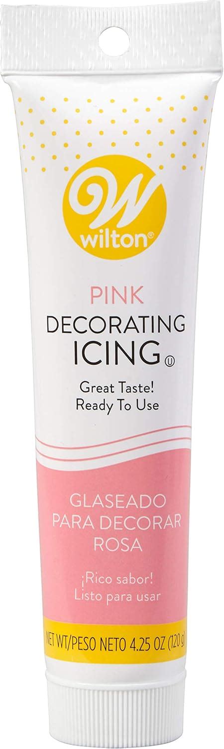 amazoncom food items icing tubes oz pink usone size grocery
