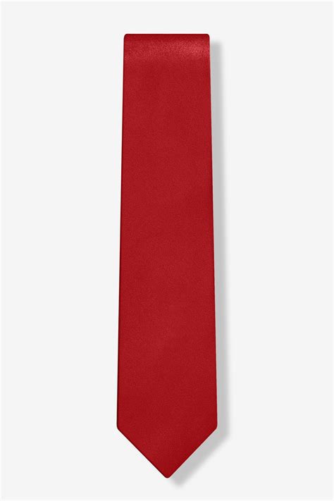 burgundy silk  skinny tie tiescom