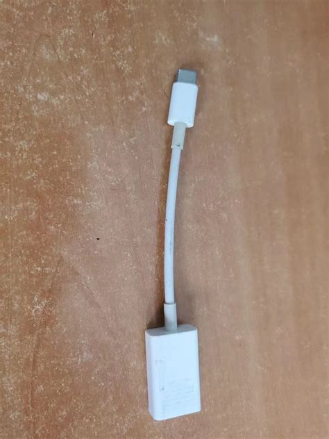 Apple Type C to USB adapter converter original, Computers & Tech, Parts ...