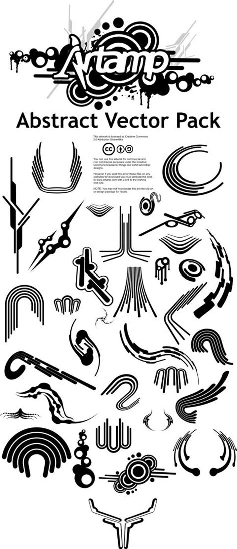 abstract vector pack  artamp  deviantart