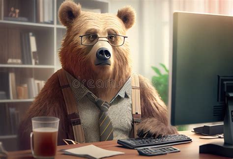 Anthropomorphic Bear Stock Illustrations – 965 Anthropomorphic Bear ...