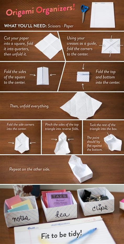 Origami Checklist Diy