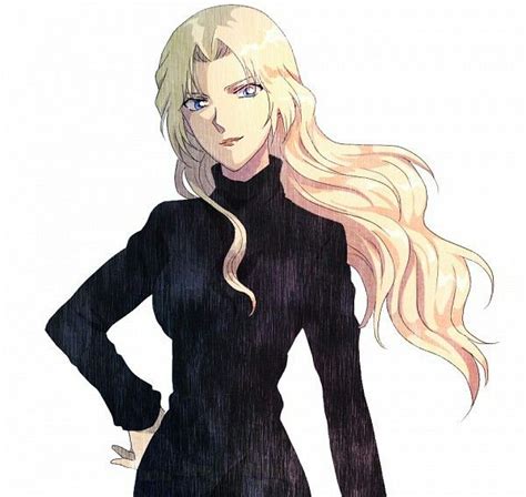 Vermouth | Detektiv conan, Conan, Kaito kid