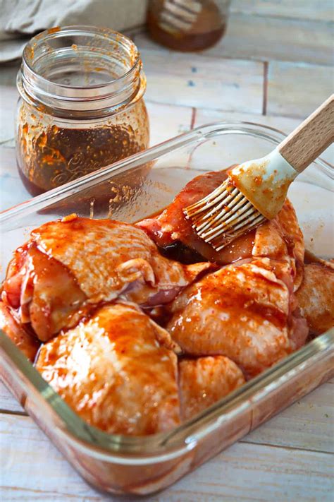 Korean Kimchi Chicken - In the Kitch