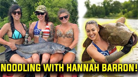 Catfish Noodling! Ft. Heather Lynn, Hannah Barron, & Alex Zedra! - YouTube