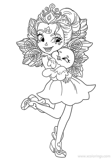 Enchantimals Patter and Flap Coloring Pages - XColorings.com