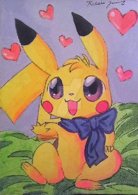 pikachu painting!!!!!! by kya20atem on DeviantArt