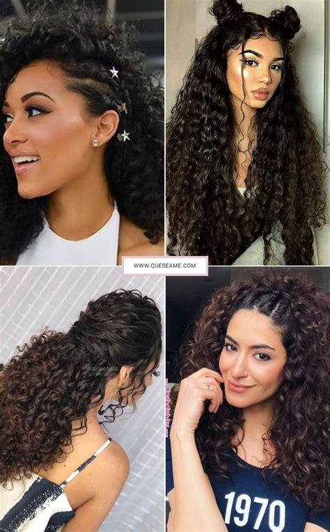 Penteado Para Cabelo Cacheado Fácil E Rápido - 24 ideias de Penteado Cabelo Cacheado para salvar hoje | cabelo, cabelo ...