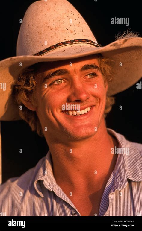 stockman australia stock photo alamy