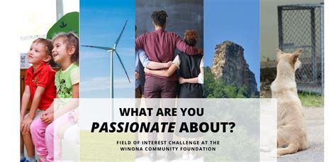 What are you passionate about? Field of Interest Challenge