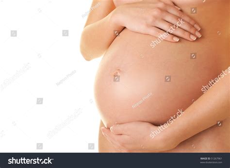 beautiful pregnant belly stock photo  shutterstock