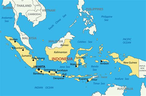 map indonesia