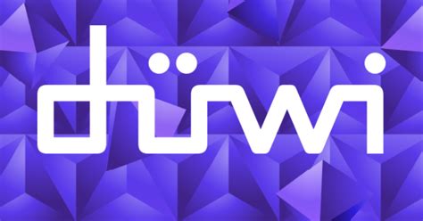 Duwi logo and identity