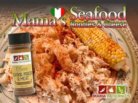 Mama’s Seafood with Noodles & Cheese - Mama Patierno‘s USDA Organic ...