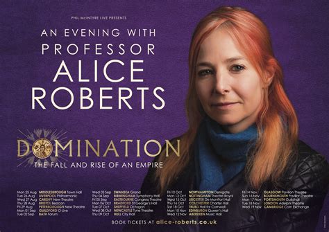 Alice Roberts - On Tour 2025