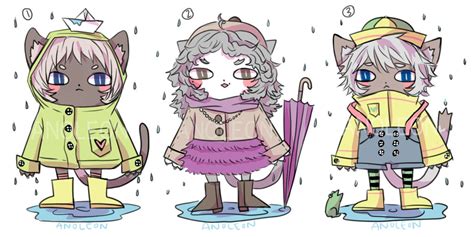 Nekan: Rainy Batch[CS][1/3 OPEN] + MicroPixel by anoleon on DeviantArt