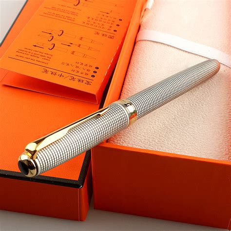 jinhao  silver grid fountain  surprise bdcom