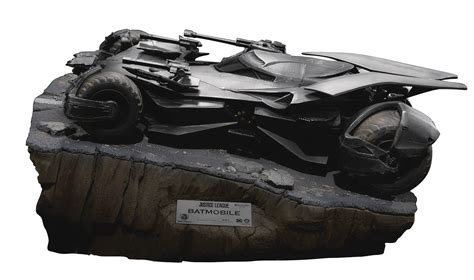 OCT198918 - JUSTICE LEAGUE MC-016 BATMOBILE PX STATUE - Previews World