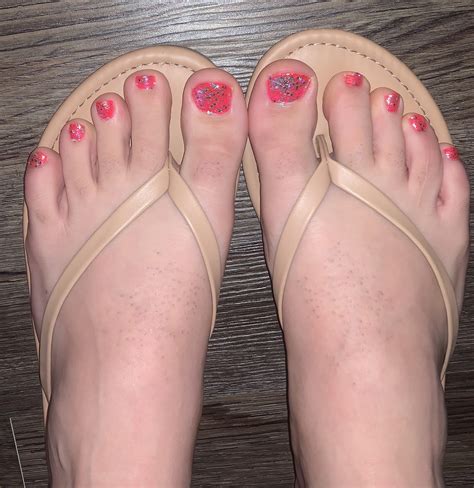 Discover more like Paintedtoes: First time my toes were painted and