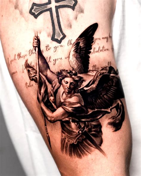 15 Unique St. Michael Tattoo Ideas for Inspiration
