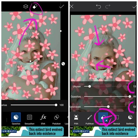 Cara Edit Foto Background Flower/Emoji (Picsart Tutorial) - TutorialDuaEnam