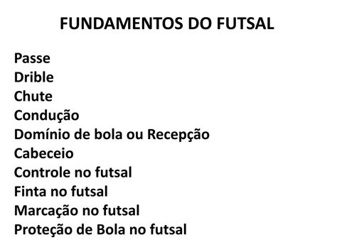 Futsal Regras E Fundamentos - 5
