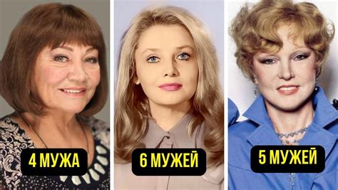 7 СОВЕТСКИХ АКТРИС, у которых было БОЛЬШЕ ВСЕГО МУЖЕЙ. 7 звезд ...