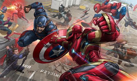 Captain America: Civil War by PatrickBrown on DeviantArt