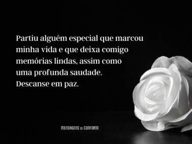 Homenagem a Alguém Especial que Faleceu - Mensagens de Conforto