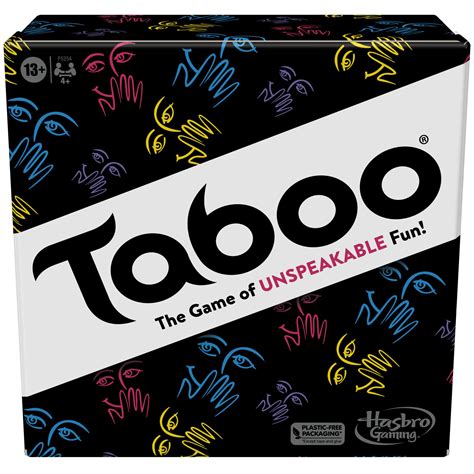 Hasbro Gaming Taboo Classic Game, Party Word Guessing Game for Adults