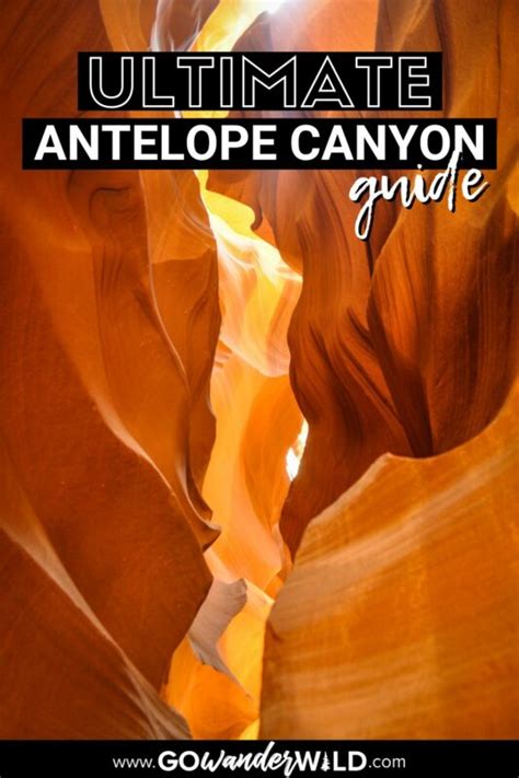 Antelope Canyon Hike: Arizona Trail Guide - Go Wander Wild