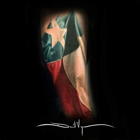 state of texas tattoo 8