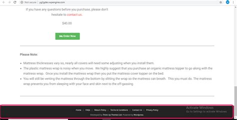 Footer not Displaying | WordPress.org