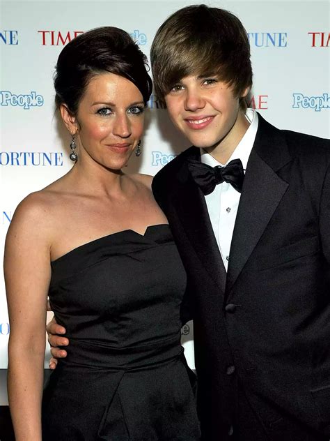 Justin Bieber and Pattie Mallette attend the TIME/CNN/People/Fortune