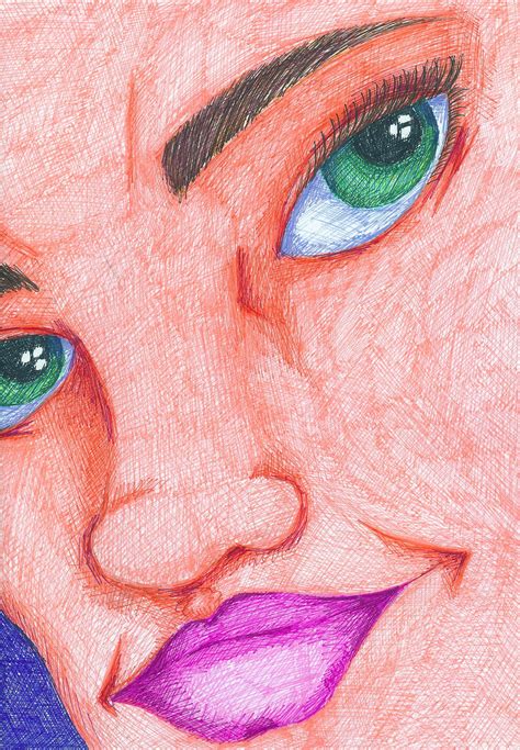 sharpie face  jasimine  deviantart