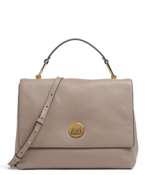 Coccinelle Liya Handbag grained leather taupe - E1MD0180101-514 ...