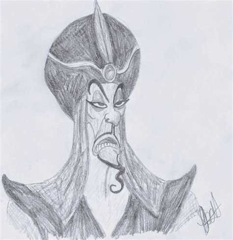 Disney Study: Jafar | Jo Linsdell