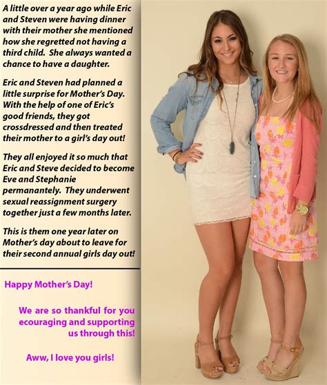 Pinterest | Crossdresser makeover, Happy mothers day, Transgender girls