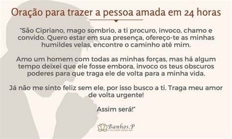 Oração Para Trazer A Pessoa Amada Em 24 Horas - 5 Oração Poderosa Para Trazer Amor de Volta Urgente [ Ainda Hoje! ]
