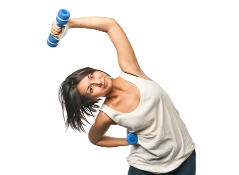 minute standing ab workout    dumbbells