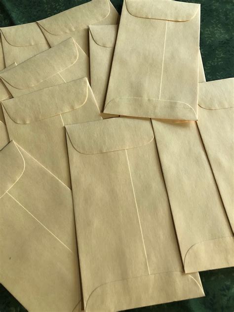 Vintage Coin Envelopes - Etsy
