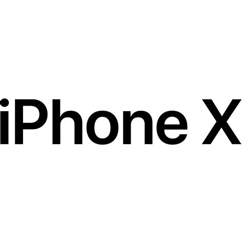 iPhone X Logo - PNG Logo Vector Brand Downloads (SVG, EPS)