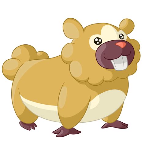 Collab - Shiny Bidoof by Sloth-Power on DeviantArt