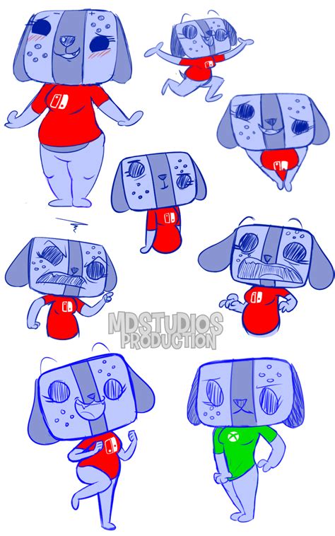 switch dog  mdstudio  deviantart