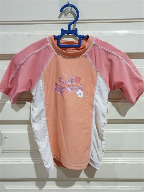 Baju Mandi Budak Swimsuit Rashie set, Babies & Kids, Babies & Kids ...