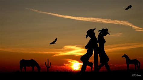 Western Romance wallpaper | love | Wallpaper Better