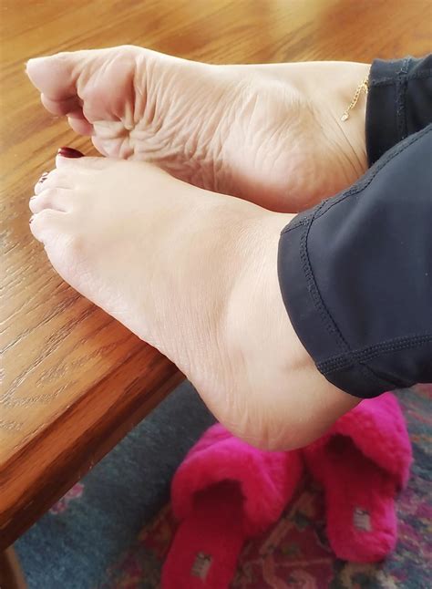 At home lounging, come taste my soles, you can sniff my slippers later
